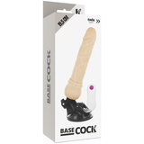 Basecock - Realistischer Natürlicher Fernbedienungsvibrator 19.5 cm-x-4 cm