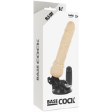 Basecock - Realistischer Vibrator mit Fernbedienung Natürlicher 19.5 cm-x-4 cm
