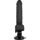 Basecock - Realistischer Vibrator mit Fernbedienung Schwarz 18.5 cm-x-4 cm