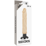Basecock - Realistischer Vibrator 2-1 Natürlich 20 cm-x-4 cm