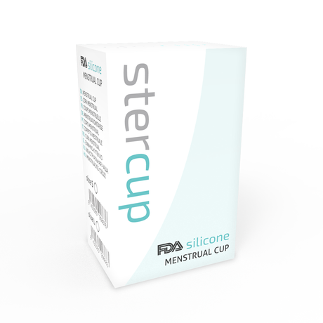 Stercup - Fda Silikon-Menstrualcup Rosa - Grösse L