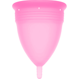 Stercup - Fda Silikon-Menstrualcup Rosa - Grösse L