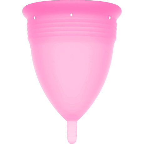 Stercup - Fda Silikon-Menstrualcup Rosa - Grösse L