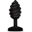 g-Vibe - Plug Twist mit Vibration Schwarz