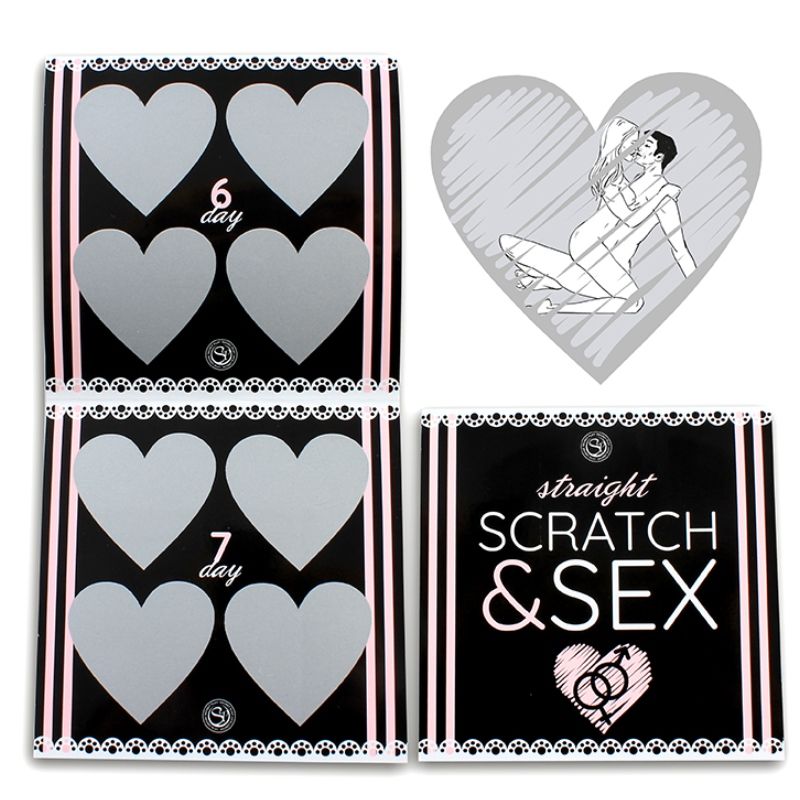 Secretplay - Scratch & Sex-Spiel für Hetere Paare (Es/en/Fr/Pt/de)