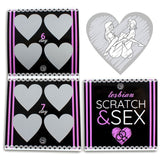 Secretplay - Scratch & Sexspiel für Paare Lesbische Stellungen (Es/en/Fr/Pt/de)