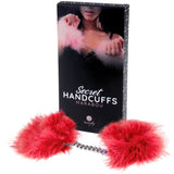 Secretplay - Rote Marabou-Handschellen