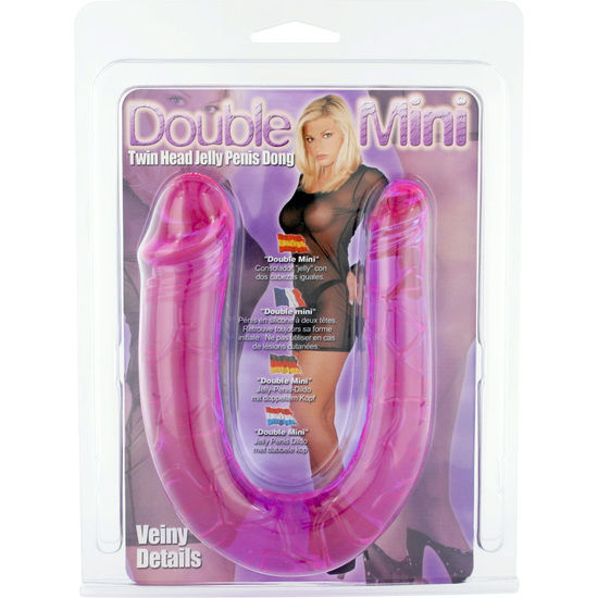 Seven Creations - Penis mit Zwei Flexiblen Jelly-Köpfen