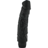 Seven Creations - Perfect Pleasures Schwarzer Vibrator 22 cm