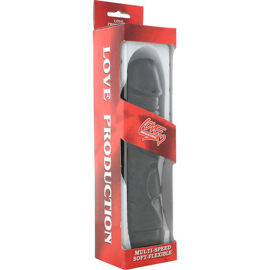 Seven Creations - Perfect Pleasures Schwarzer Vibrator 22 cm