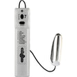 Vibrator Bullet Ultra 7 Vector Silber