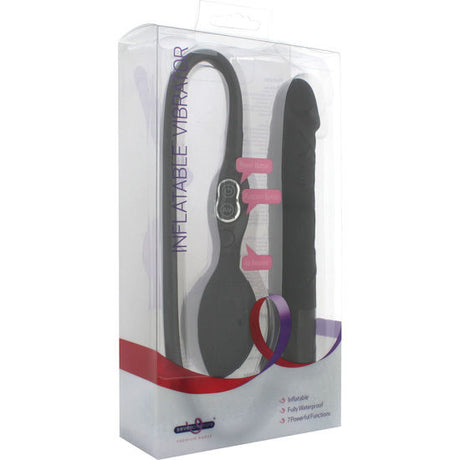 Vibrator Schwarzer Aufblasbarer von 15 x 3 cm.1