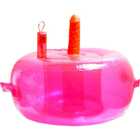 Realistischer Vibrator Ecstasy Lounge-Liebessessel Rosa 15,5 x 46 cm