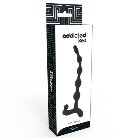 Addicted Toys - Analkugeln 22 cm Schwarz