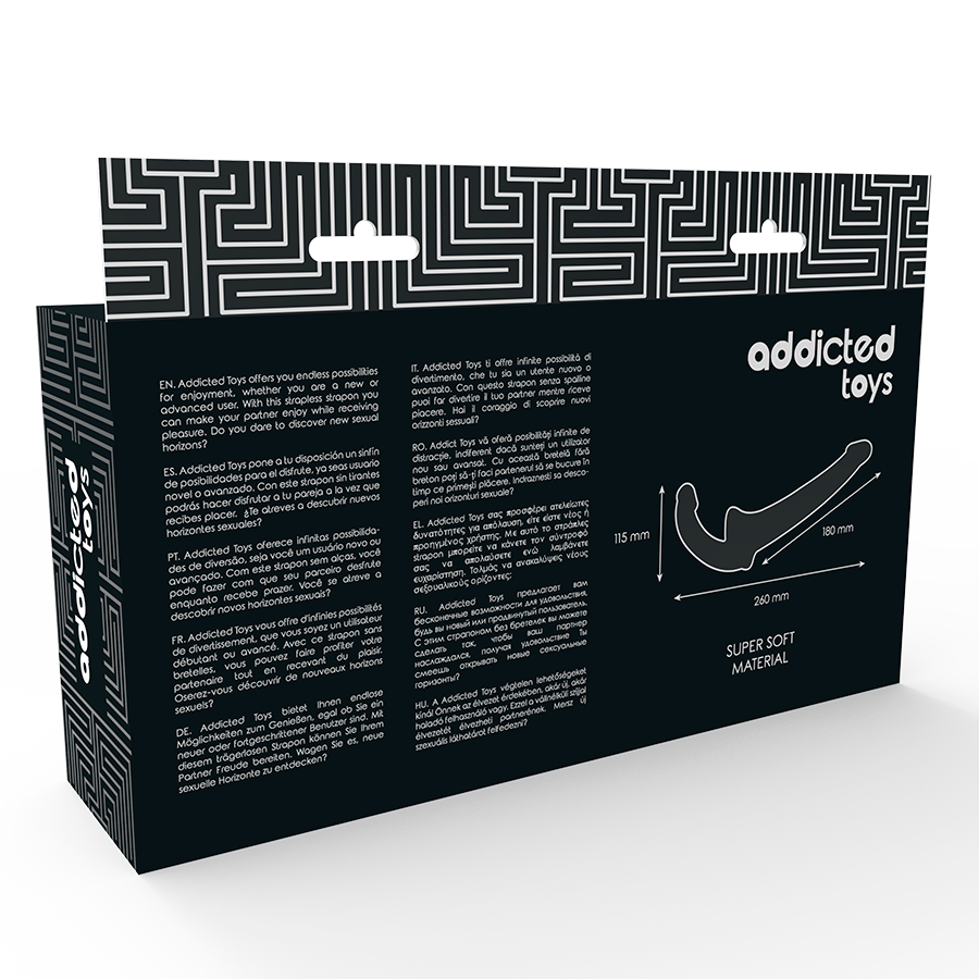 Addicted Toys - Dildo mit Rna S ohne Natürliche Unterstützung