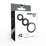 Addicted Toys - Ringset für Penis - Geruchert