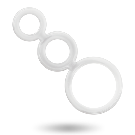 Addicted Toys - Ringset für Penis Transparent