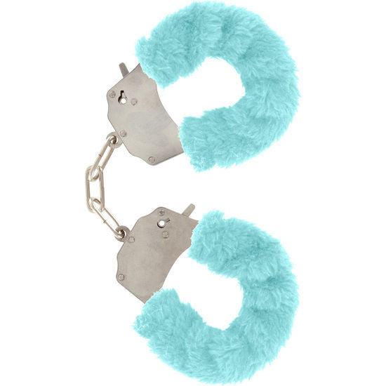 Toyjoy - Furry Fun Cuffs Bondage Blau