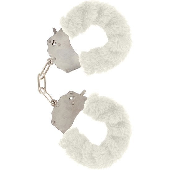 Toyjoy - Furry Fun Cuffs Bondage Weiss