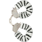 Toyjoy - Furry Fun Manschetten Bondage Zebra