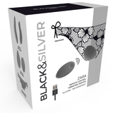 Black&Silver - Zara-Stimulator mit Fernbedienung und Kostenlosem Höschen