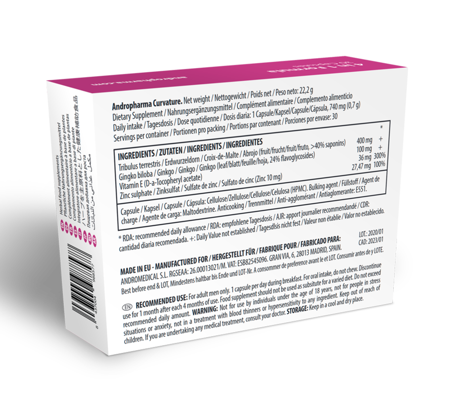 Andropharma - Curvature Peyronie-Behandlung
