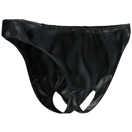 Slip Darkness Unisex-Höschen mit Öffnung Einheitsgrösse.1
