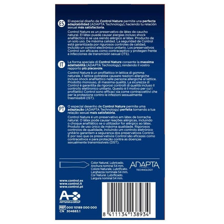 Kondom Adapta Nature Condoms 24 Units.1