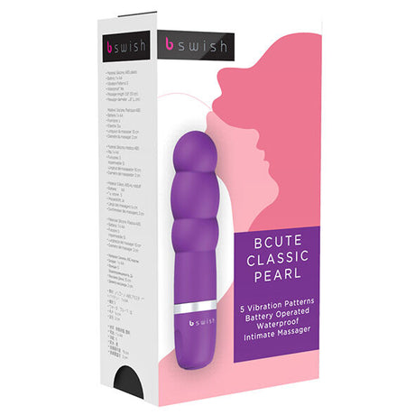 Vibrator Bcute Classic Pearl Lilac 11 x 2,3 cm.4