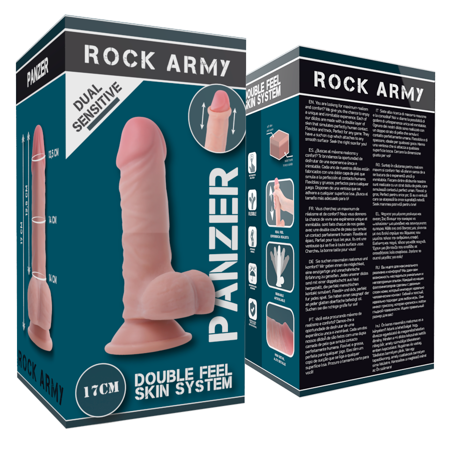 Rockarmy - Dual Density Panzer 17 cm-x-4.46 cm