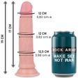 Rockarmy - Liquid Silicone Premium Avenger Realistic 19 cm-x-3.98 cm