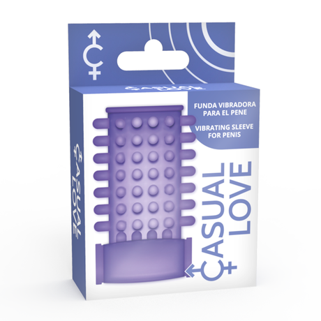 Casual Love - Ring Lilac Vibrator Penis Abdeckung
