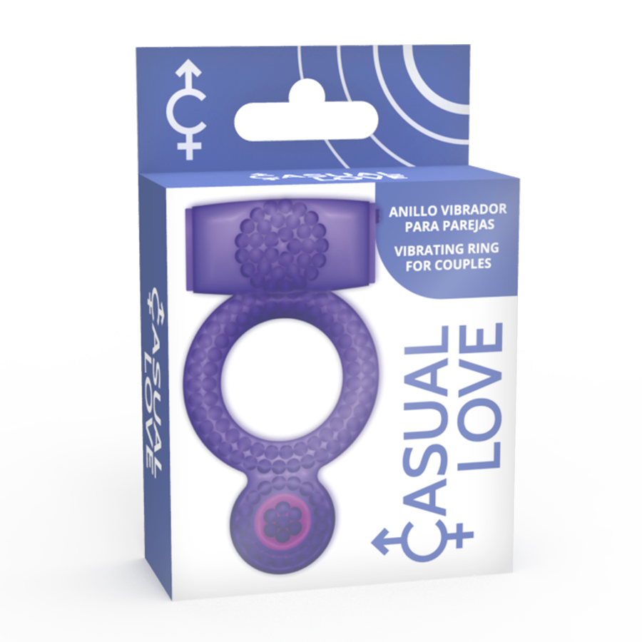 Casual Love - Ring Doppelter Genuss Lila Ring