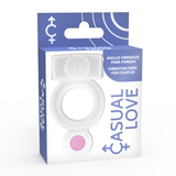 Casual Love - Ring Doppelter Genuss Transparenter Ring