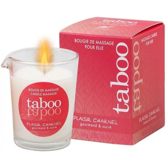 Ruf - Taboo-Massagekerze für Ihr Plaisir Charnel-Kakaoblüten-Aroma