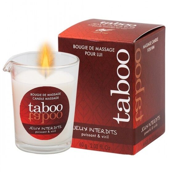 Ruf - Taboo-Massagekerze für Ihn Jeux Interdits Wild Lichen Aroma
