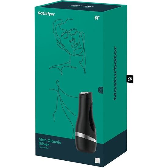 Satisfyer - Masturbador Men Classic Silber