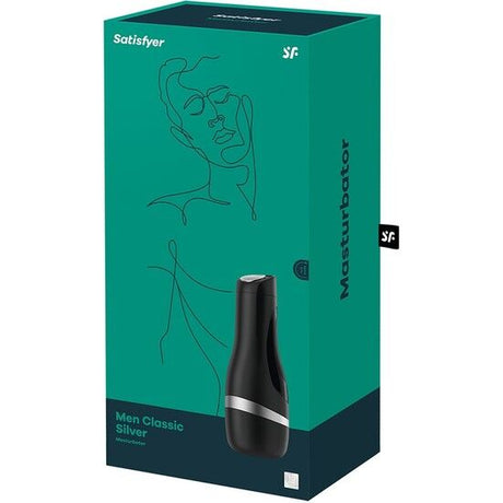 Masturbator Men Classic Silber 29,5 x 9,6 cm.1