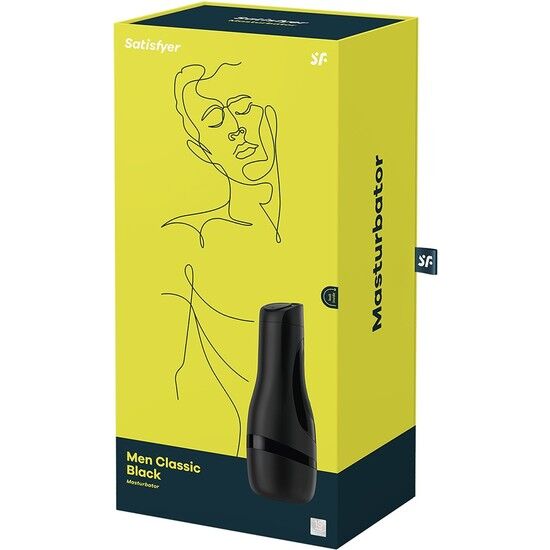 Satisfyer - Masturbador Men Classic Schwarz