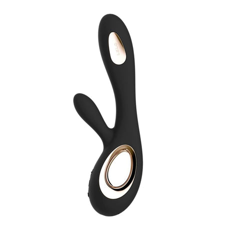Vibrator Soraya Wave Kaninchen Schwarz 11 cm.1