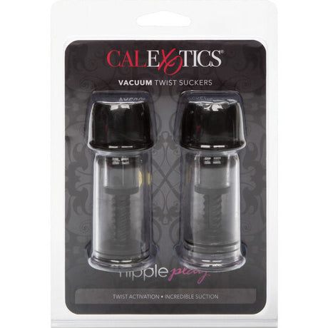 Calexotics - Vaccum Twist Nippel-Saugnapf Schwarz
