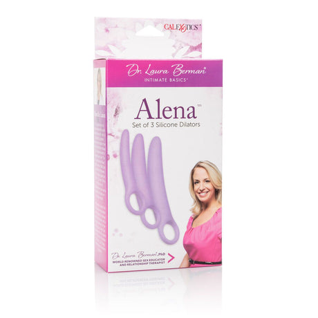 Calexotics - Dr. Laura Berman Alena Set mit 3 Silikon-Dilatatoren