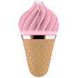 Auflegevibrator Sweet Treat Spinnator Braun/Rosa 10,4 x 5,6 cm