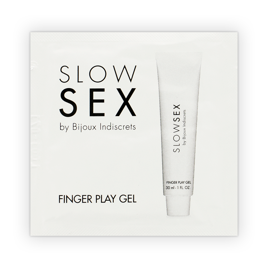 Bijoux - Slow Sex Massagegel mit Fingerspiel Einzeldosis