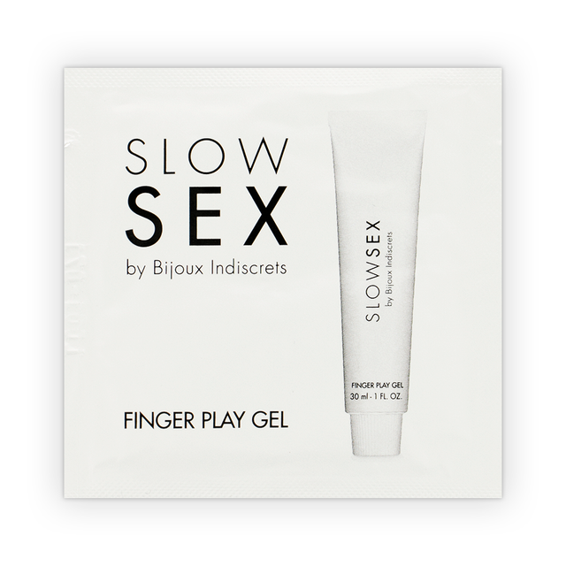 Bijoux - Slow Sex Massagegel mit Fingerspiel Einzeldosis