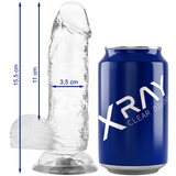 x Ray - Klarer Hahn mit Bllen 15.5 cm-x-3.5 cm