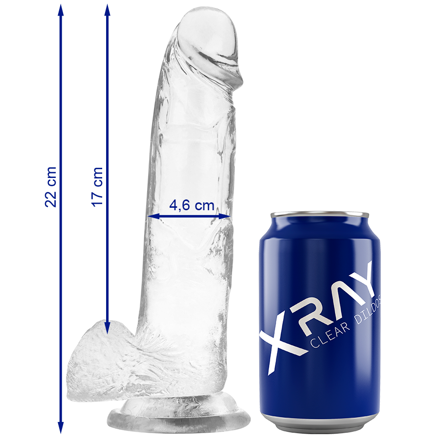 x Ray - Klarer Hahn mit Eier 22 cm-x-4.6 cm
