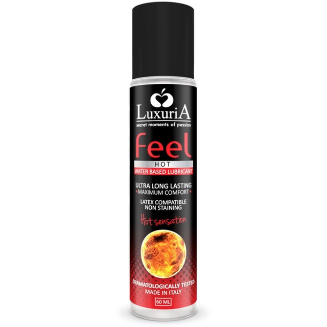 Intimateline - Luxuria Feel Hot Sensation Gleitmittel auf Wasserbasis 60 ml