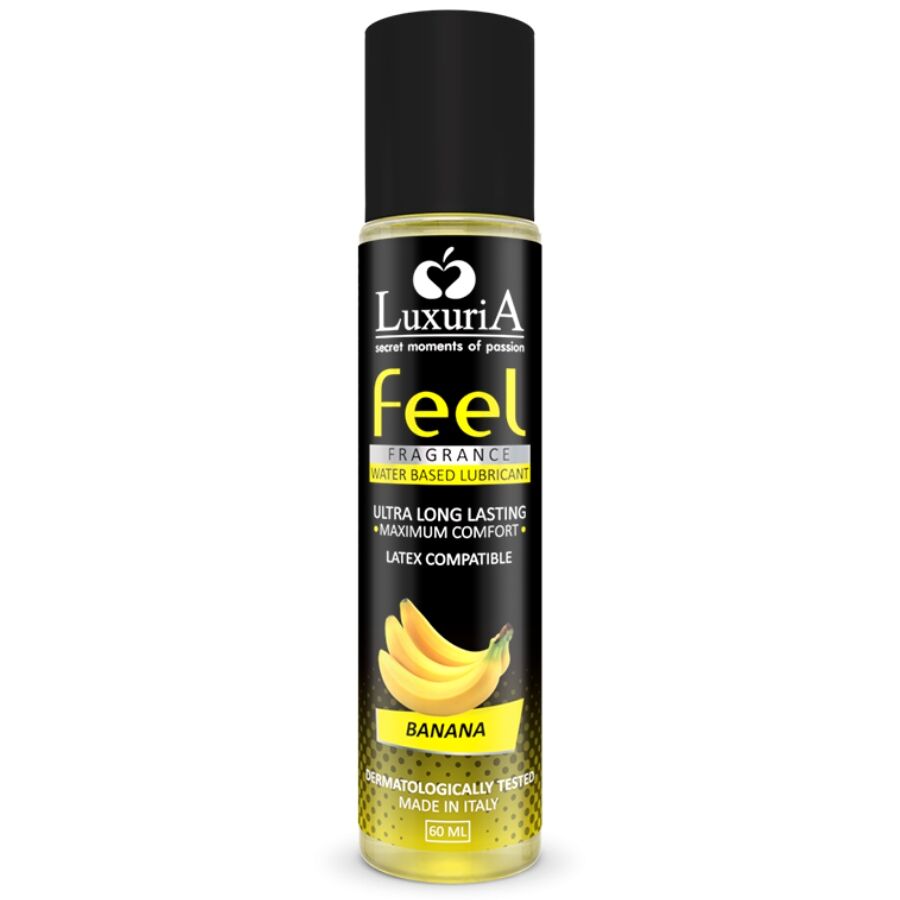 Intimateline - Luxuria Feel Bananen-Gleitmittel auf Wasserbasis 60 ml