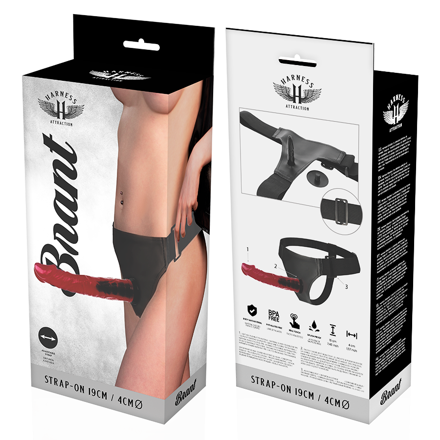 Harness Attraction - Rnes Brant 19 cm-x-4 cm